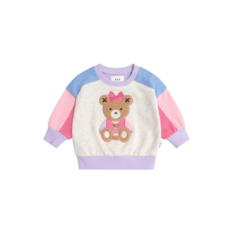 Huxbaby – Varsity Huxette Spliced Sweatshirt – HB3078S25