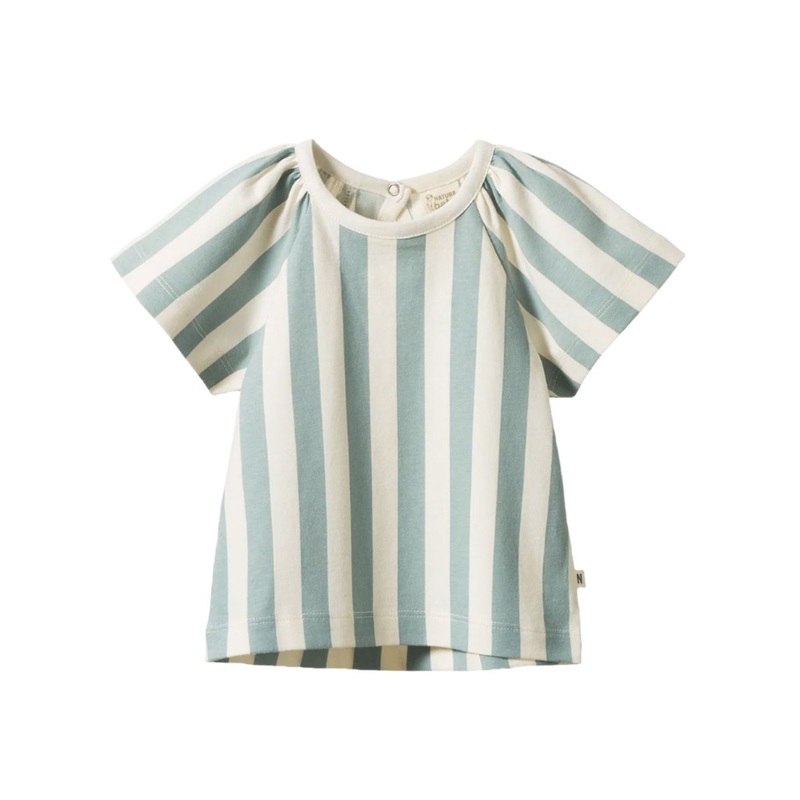 Nature Baby – Faye Tee | Star Dew Stripe