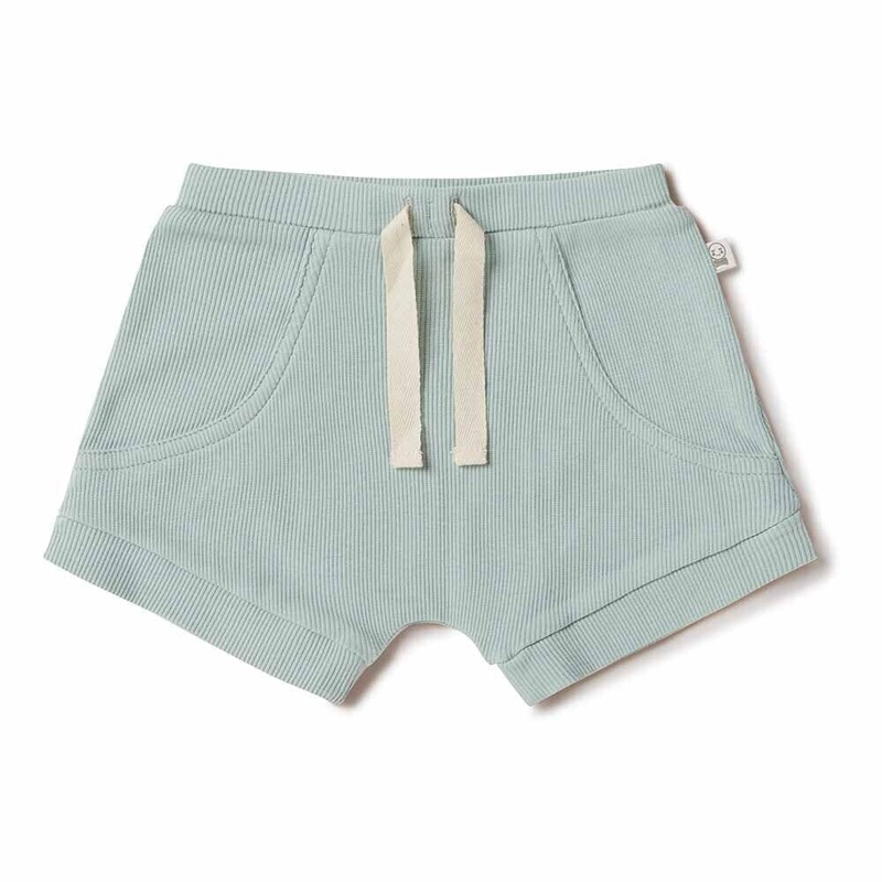 Snuggle Hunny – Organic Shorts | Sage