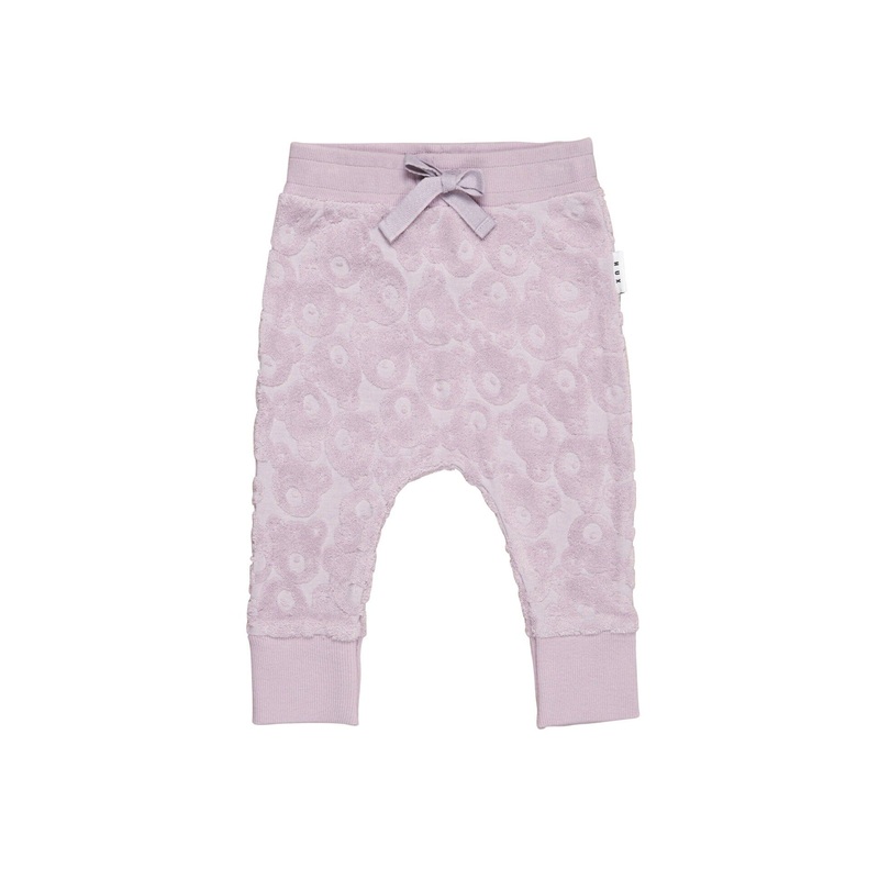 Huxbaby – Huxbear Lavender Terry Drop Crotch Pant – HB614W23