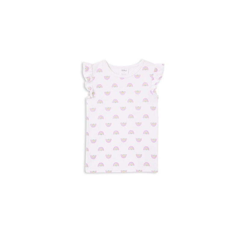 Milky – Rainbows Rib Tee