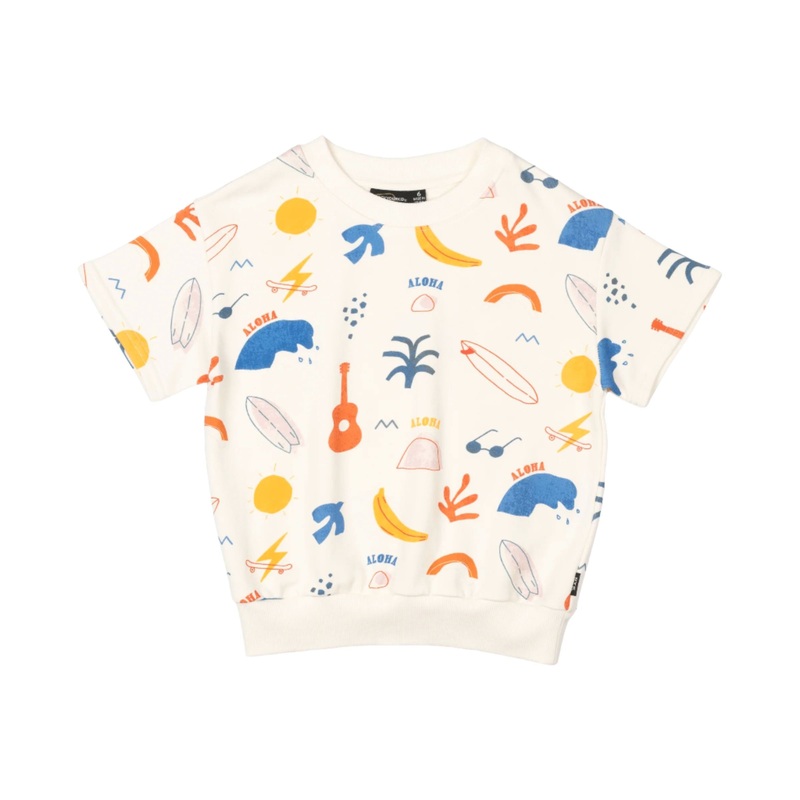 Rock Your Baby – This Is Summer Cut Off Sweatshirt
