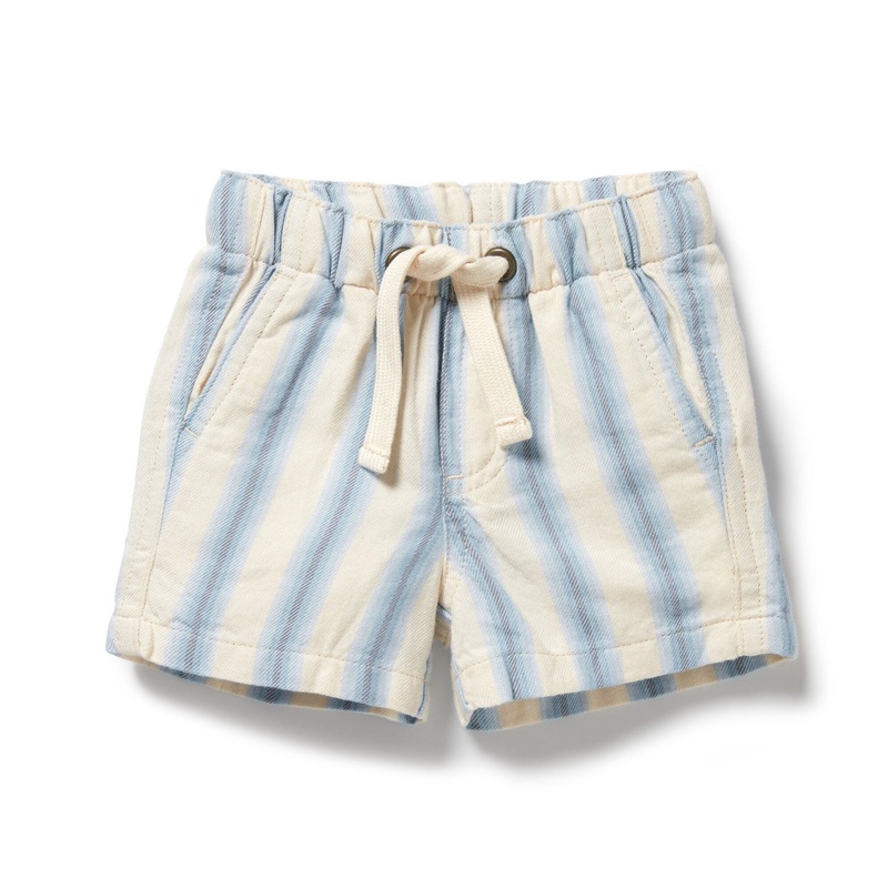 Wilson & Frenchy – Organic Short | Deep Blue Stripe