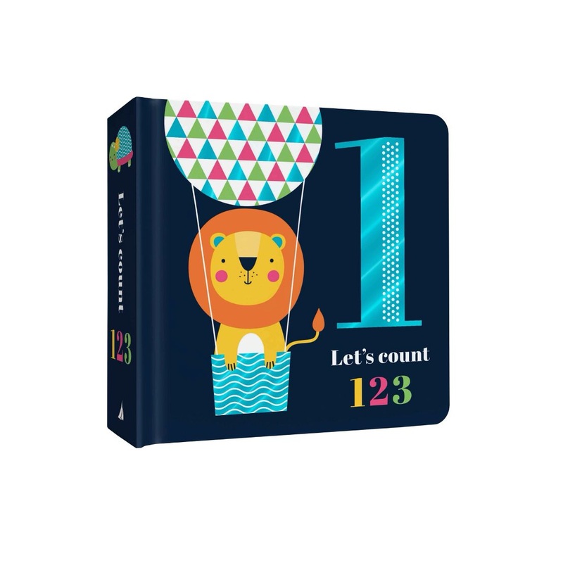 Lake Press – Chunky Foil Board Book | Let’s Count 123