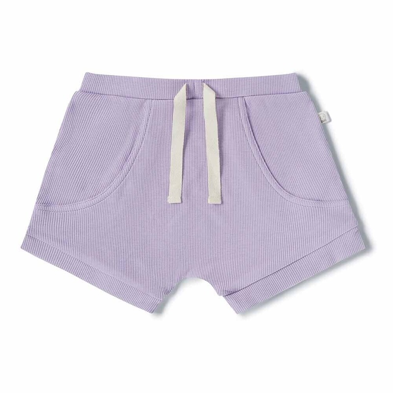 Snuggle Hunny – Organic Shorts | Jacaranda