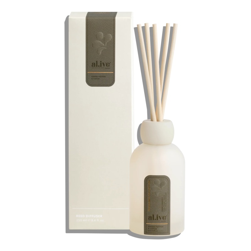 Al.ive Body – Reed Diffuser | Green Pepper & Lotus