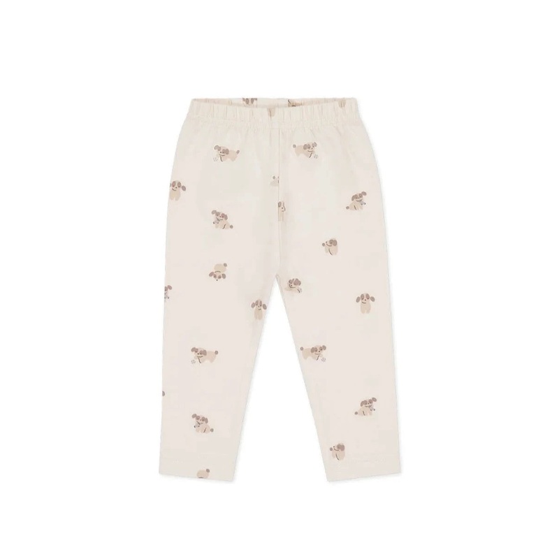 Jamie Kay Everyday Legging – Sasha Puppy Tofu – Organic Cotton