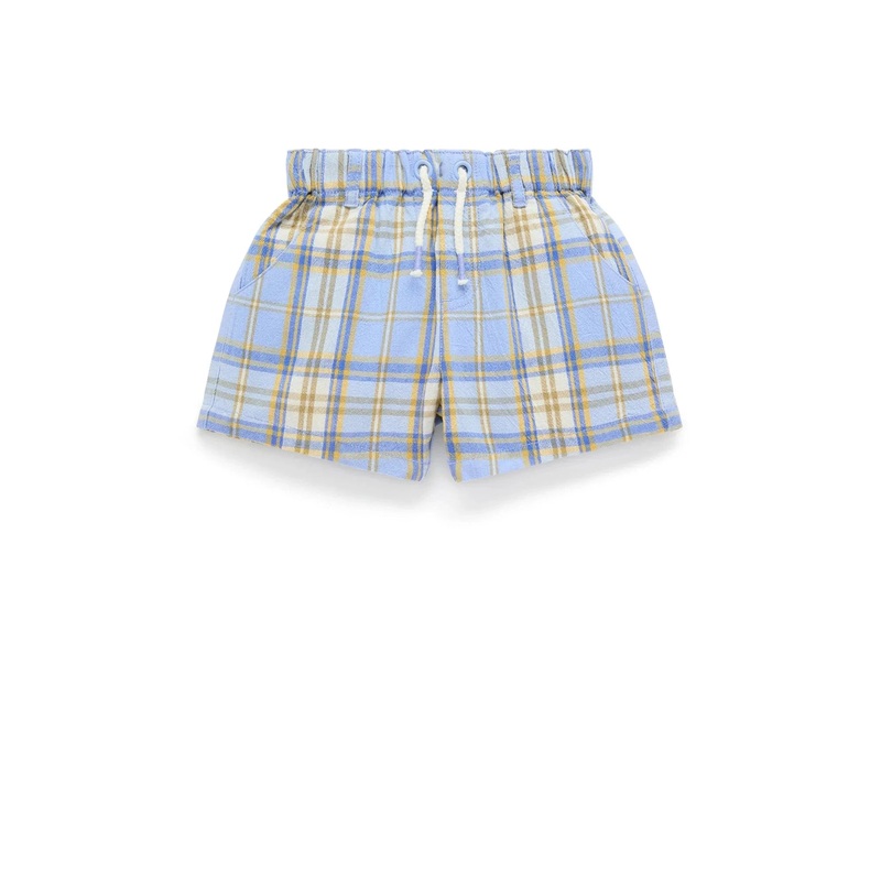 Purebaby – Check Shorts