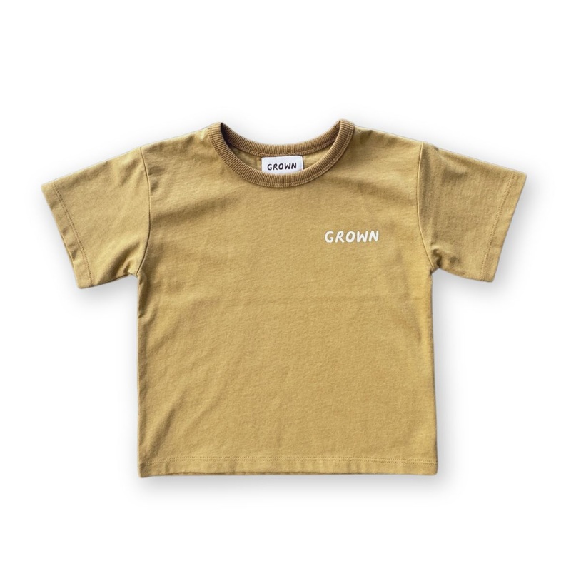 Grown – Sunshine Tee | Mustard