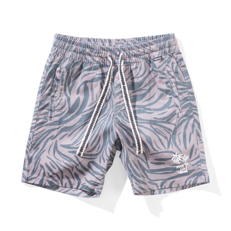 Munster Kids Stripes Short – Lilac