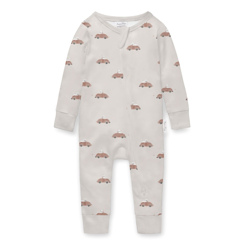 Aster & Oak – Classic Car Zip Romper