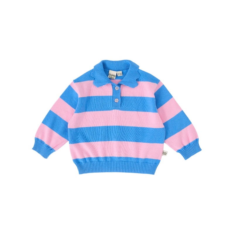 Goldie & Ace – Ava Collared Knit Jumper
