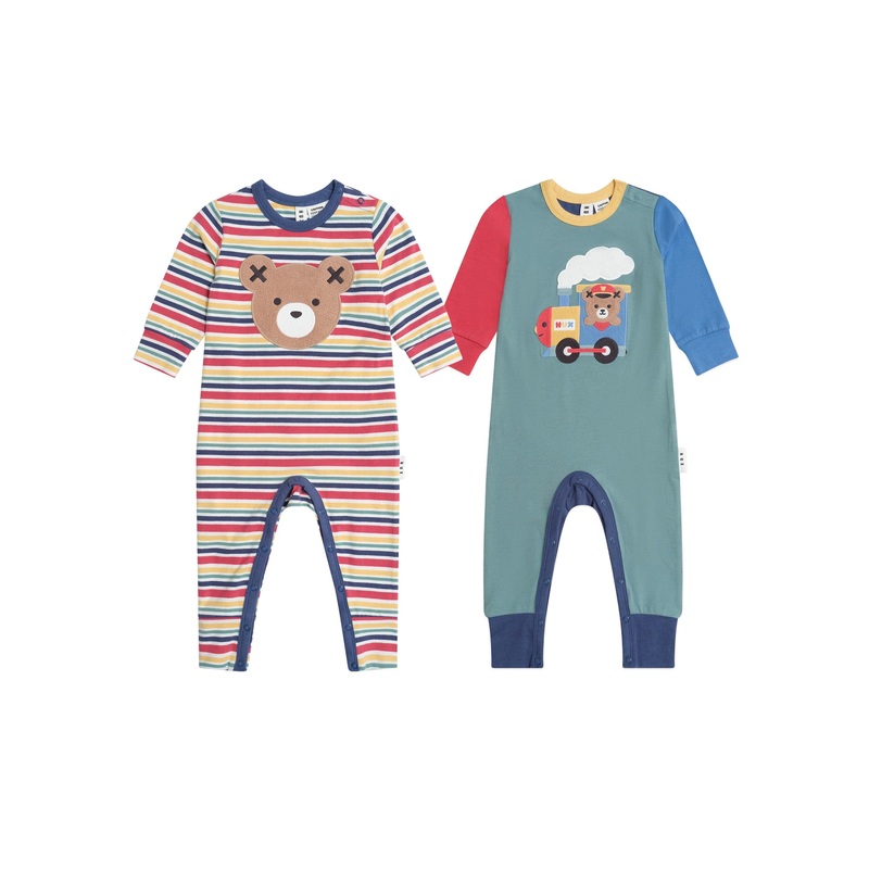 Huxbaby – Hux Romper 2 Pack Set – HB9028S25