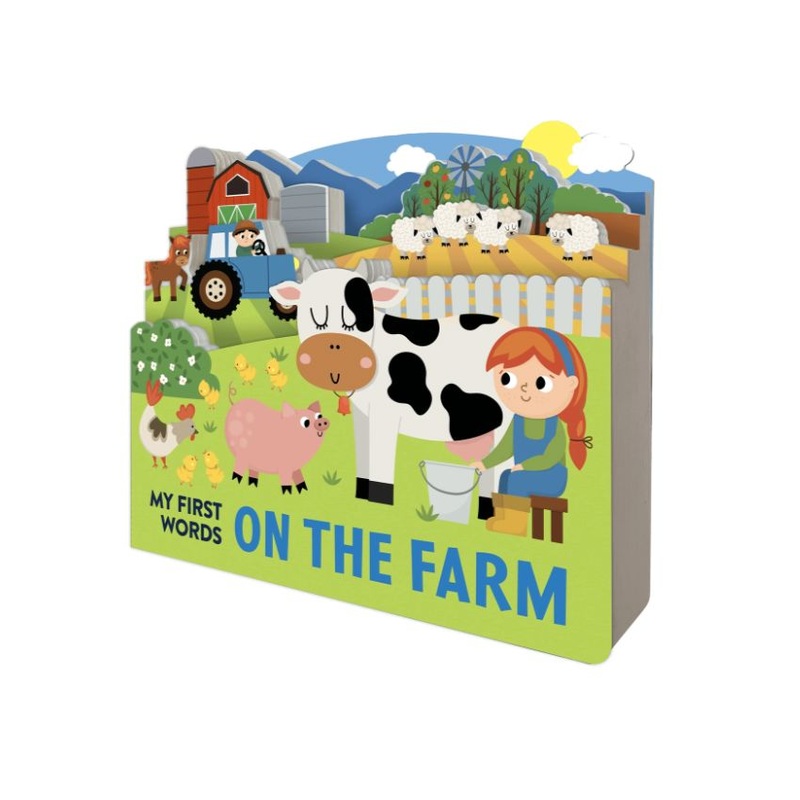 Lake Press – Chunky Scenes Board Book – My First Words | On the Farm