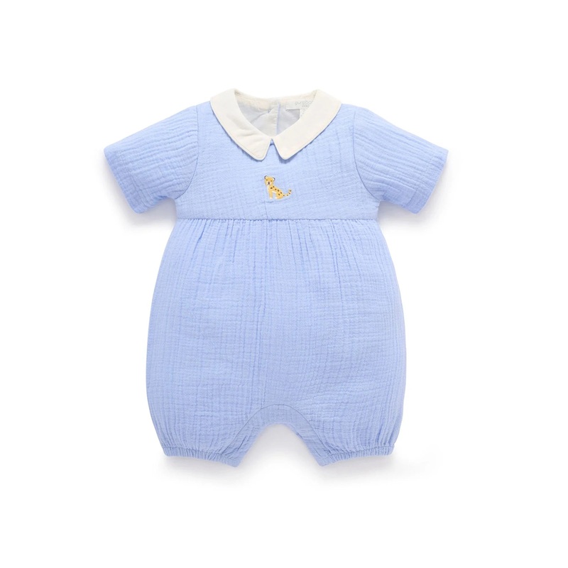 Purebaby – Ocelot Romper with Collar