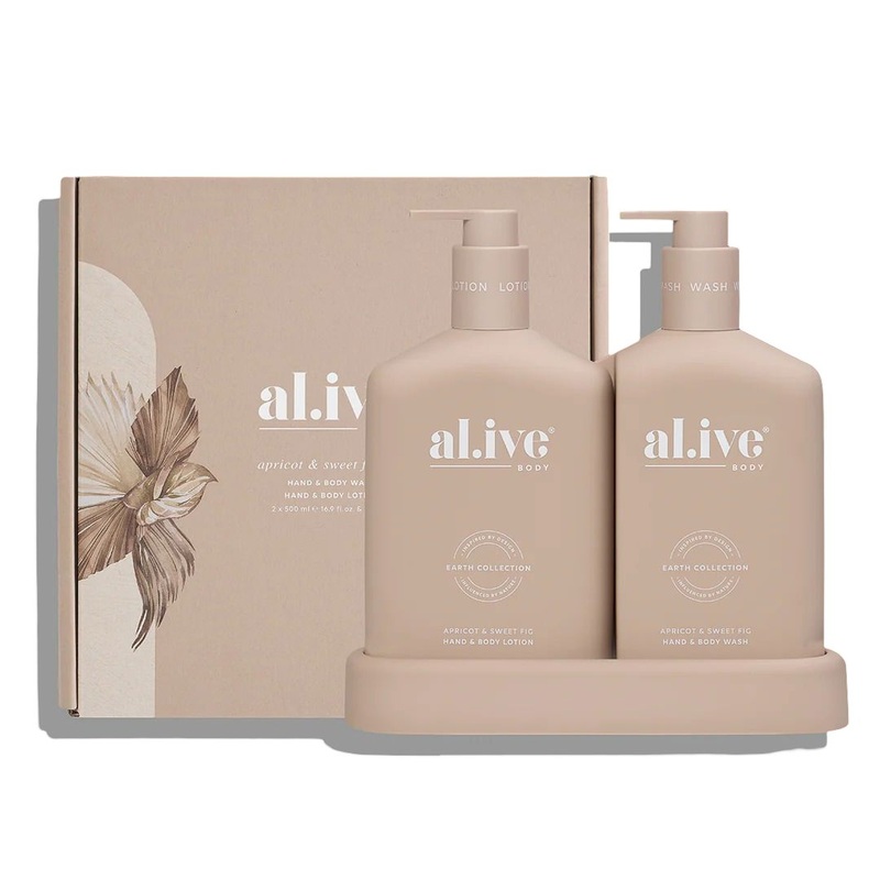 Al.ive Body – Wash & Lotion Duo | Apricot & Sweet Fig