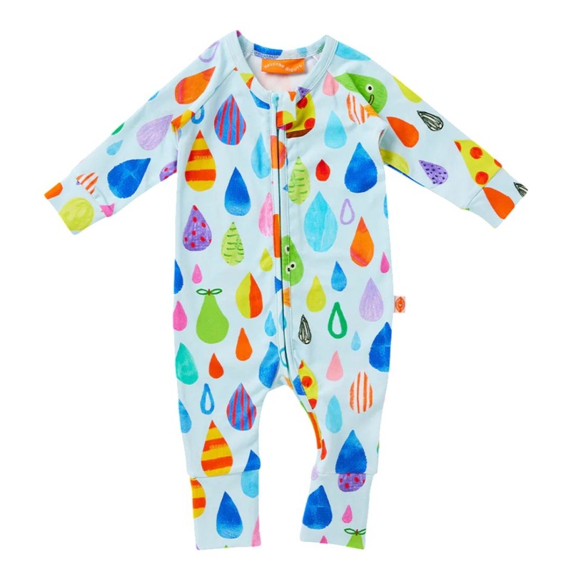 Halcyon Nights – Sun Shower Long Sleeve Romper