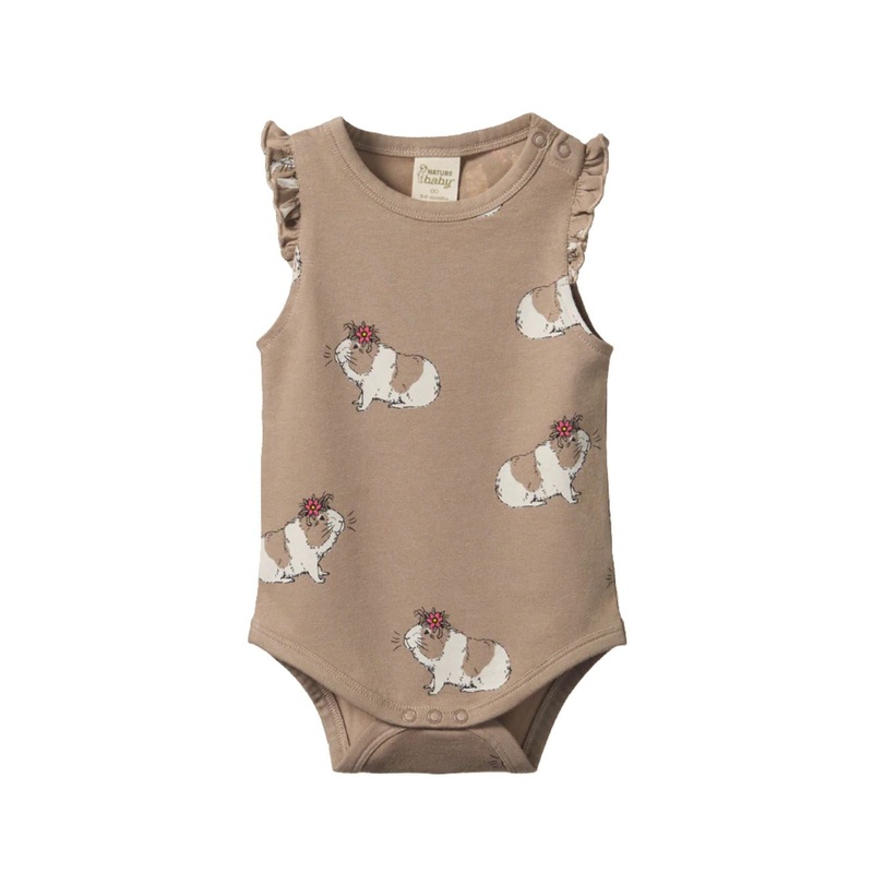 Nature Baby – Fleur Bodysuit | Moon Flower Gala Print