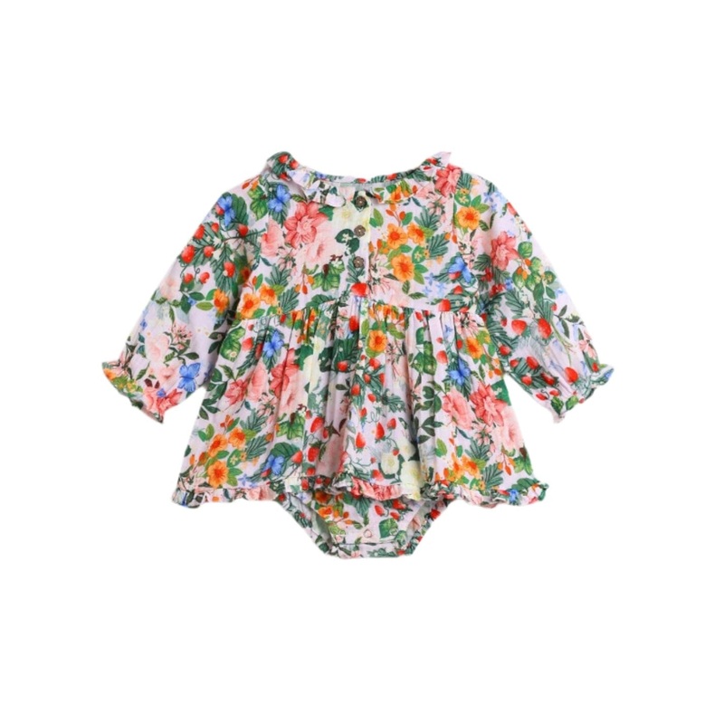 Alex & Ant – Ivy Baby Dress | Strawberry Pink