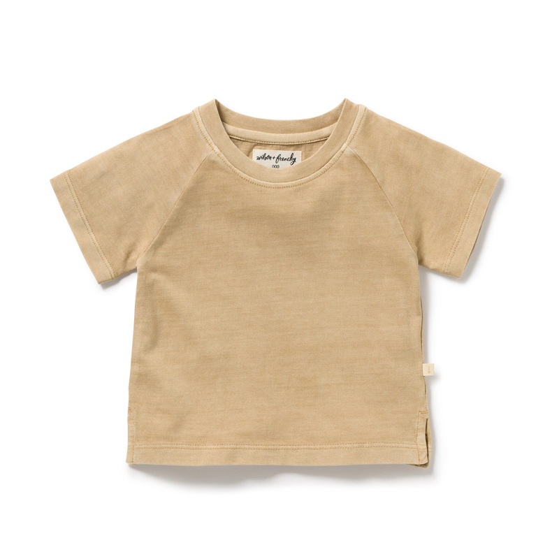 Wilson & Frenchy – Organic Dyed Tee | Sahara