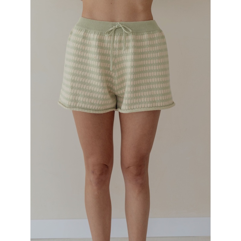 Ziggy Lou – Women’s Knit Shorts | Tallow