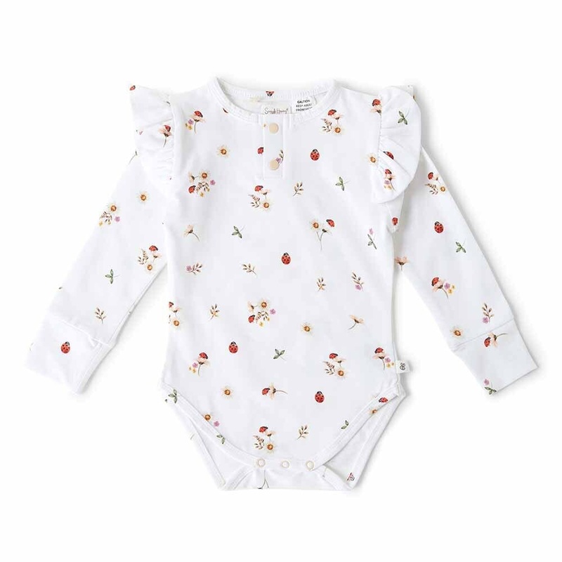 Snuggle Hunny – Organic Long Sleeve Bodysuit | Ladybug