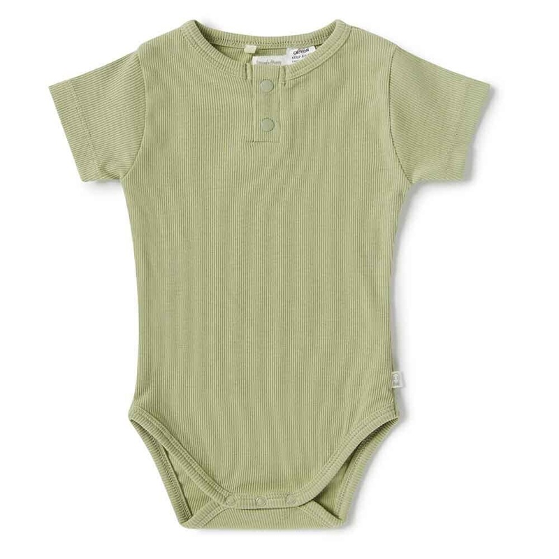 Snuggle Hunny – Organic Short Sleeve Bodysuit | Dewkist