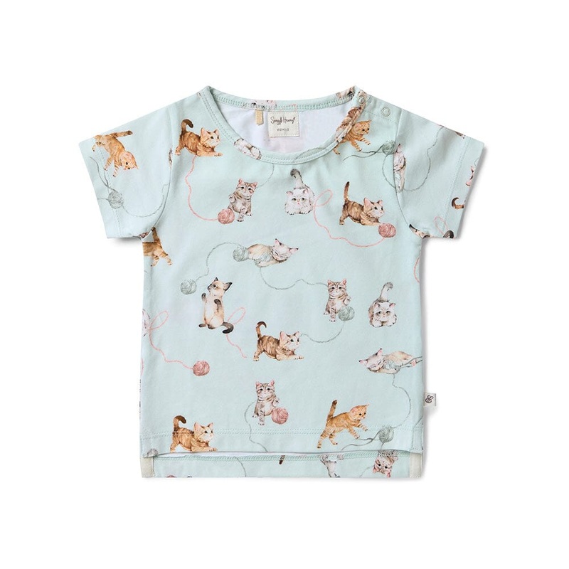 Snuggle Hunny – Organic T-Shirt | Kittens