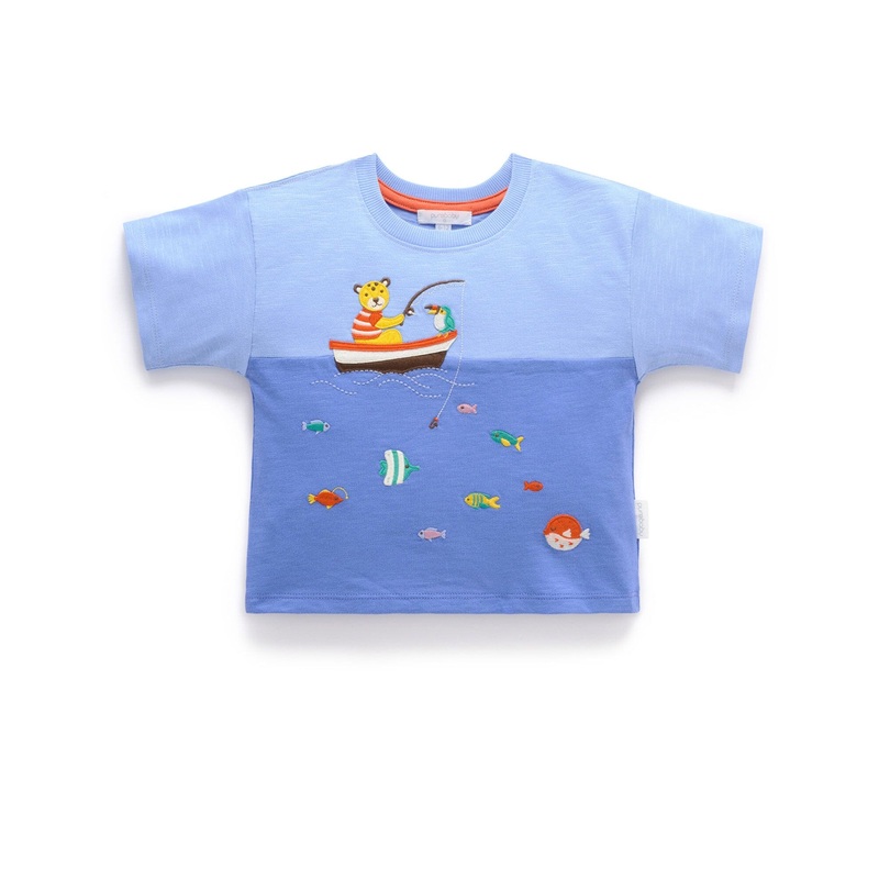 Purebaby – Ocean Relaxed Tee