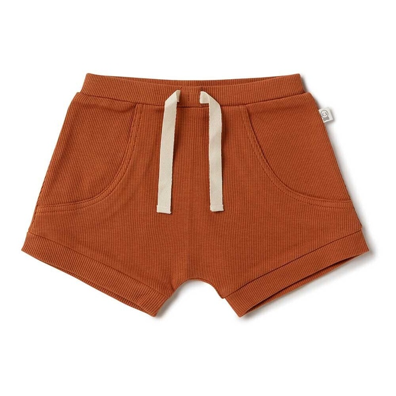 Snuggle Hunny – Organic Shorts | Biscuit
