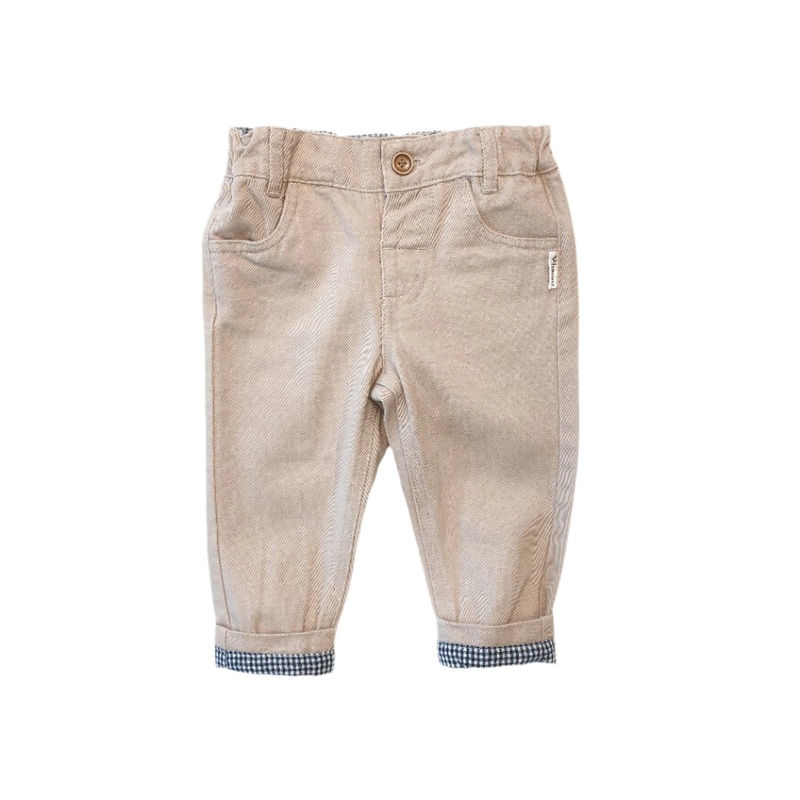 Love Henry – Baby Boys Chino Pant | Stone