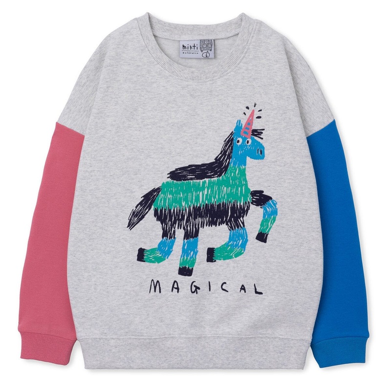 Minti Magical Furry Crew – White Marle/Pink/Blue