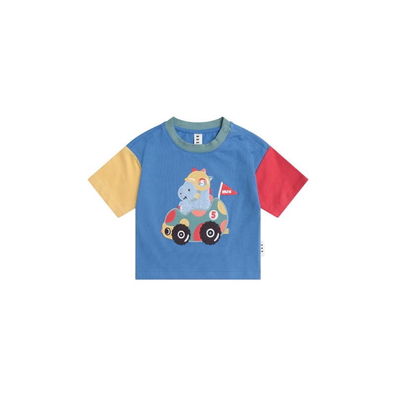 Huxbaby – Racer Dino Boxy Tee – HB2119S25
