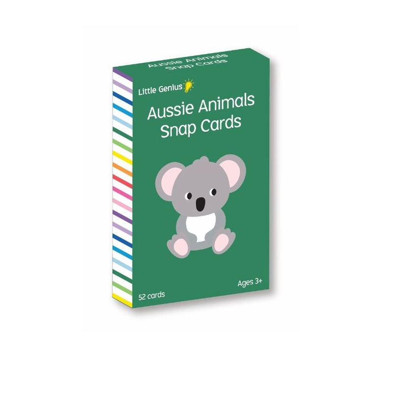 Lake Press – Little Genius Vol.2 Snap Cards | Australian Animals