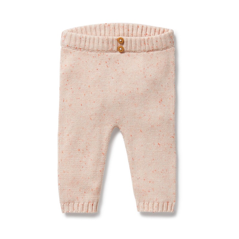 Wilson & Frenchy – Organic Knitted Legging | Fairy Floss