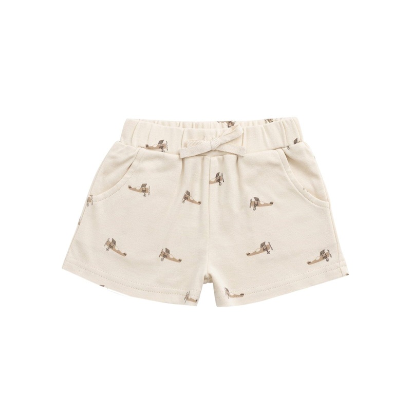 Jamie Kay Wesley Short – Fly High Vanilla Cream – Pima Cotton
