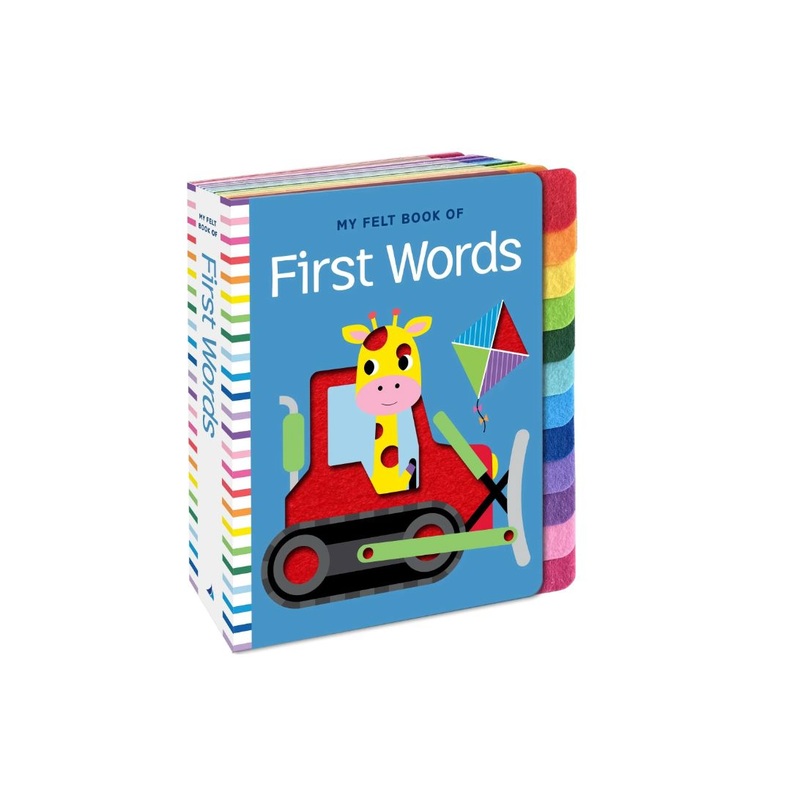Lake Press – Chunky Felt Tabbed Book | First Words