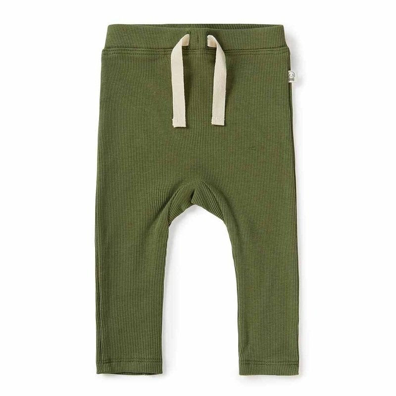 Snuggle Hunny – Organic Pants | Olive