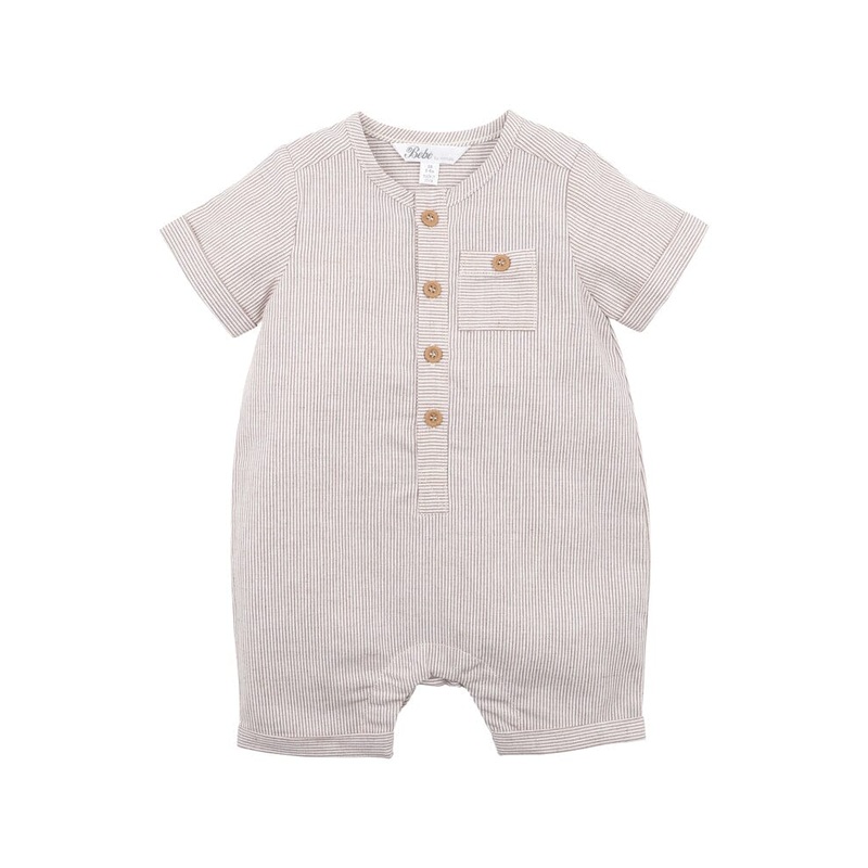 Bebe – Nino Woven Stripe Romper