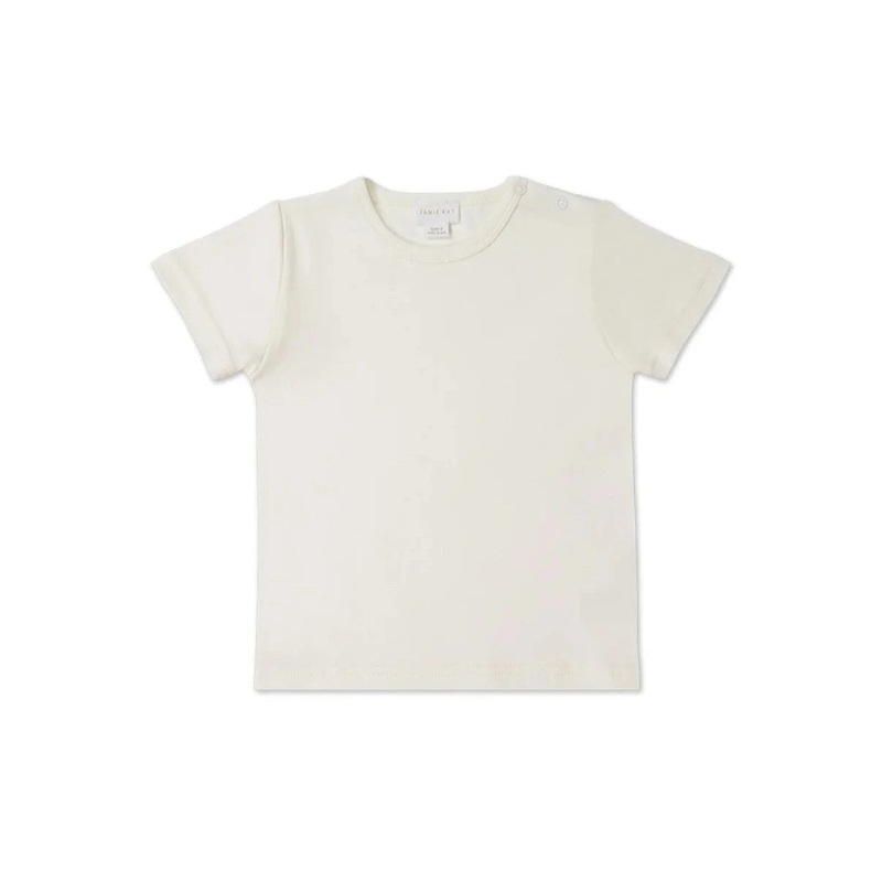 Jamie Kay Aude Tee | Whisper – Pima Cotton