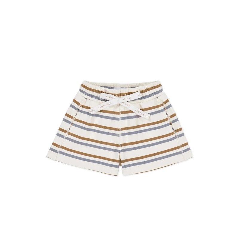 Jamie Kay Jalen Short – Hudson Stripe Tiger – Organic Cotton