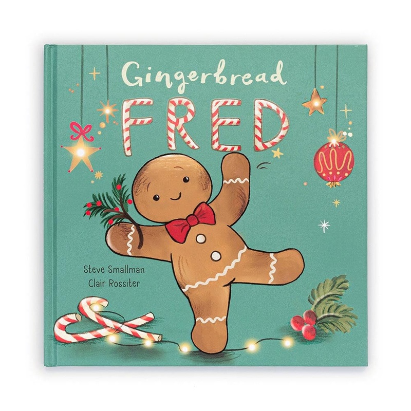 Jellycat – Book | Gingerbread Fred