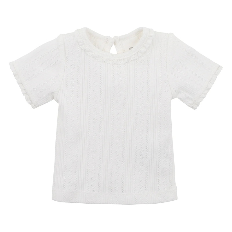 Bebe – Cloud Pointelle SS Tee