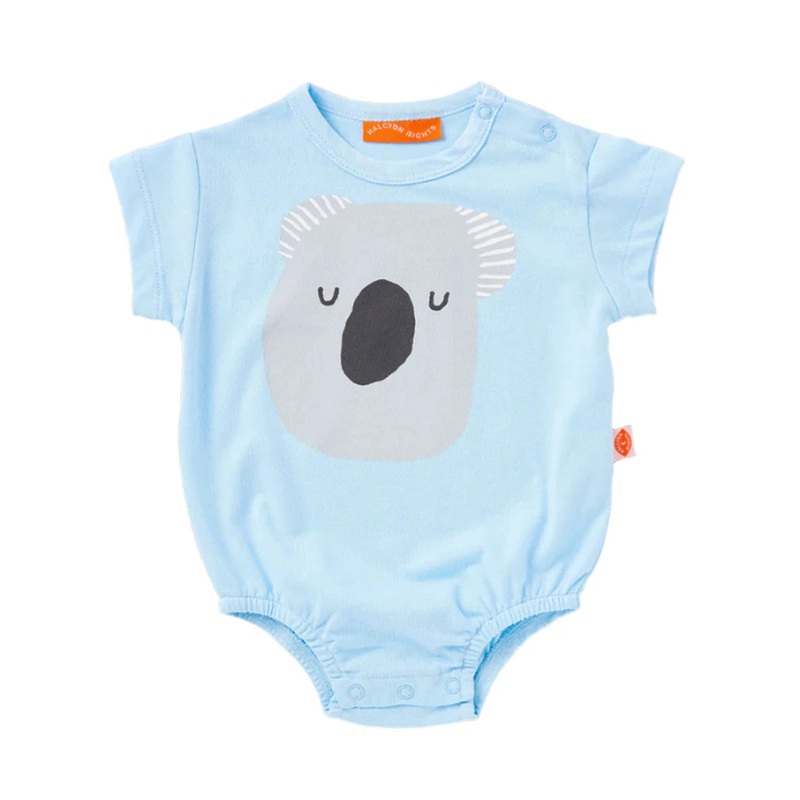 Halycon Nights – Koala Blue Short Sleeve Bodysuit
