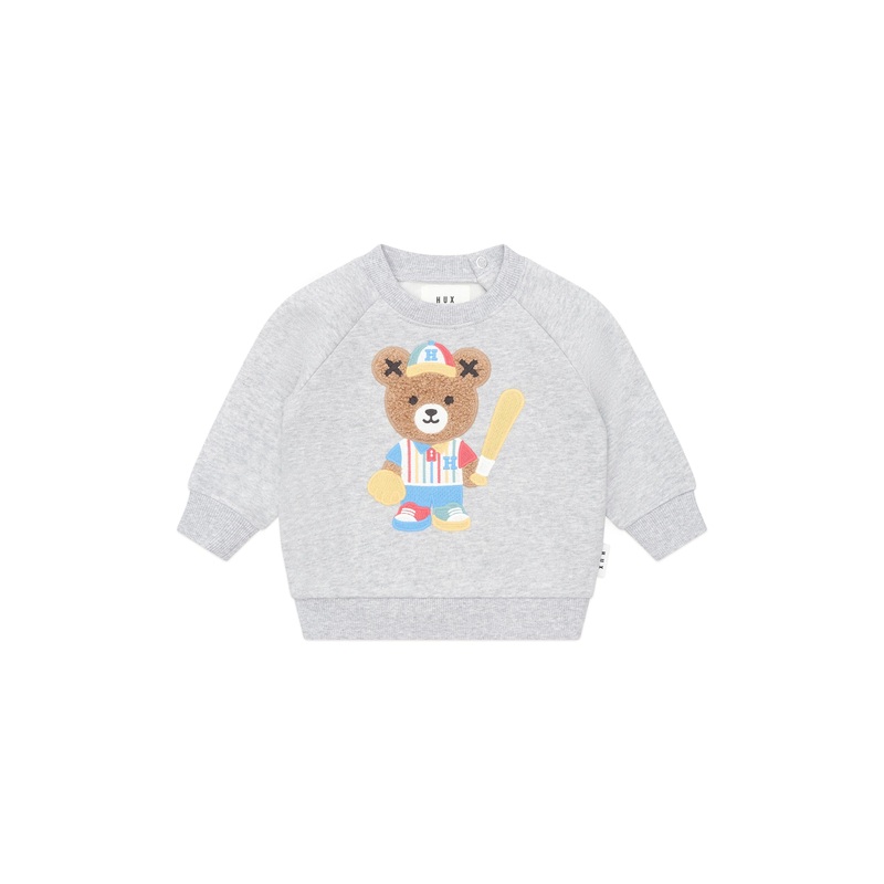 Huxbaby – Baseball Hux Sweatshirt – HB3068W25