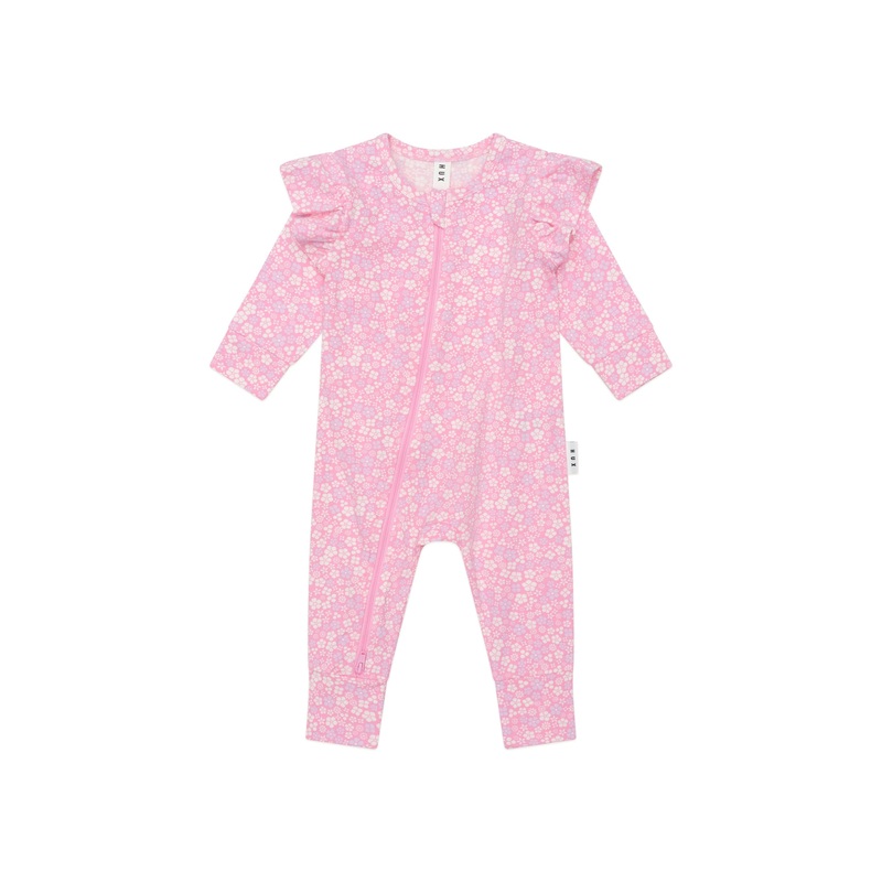 Huxbaby – Ditsy Floral Frill Romper – HB0160W25