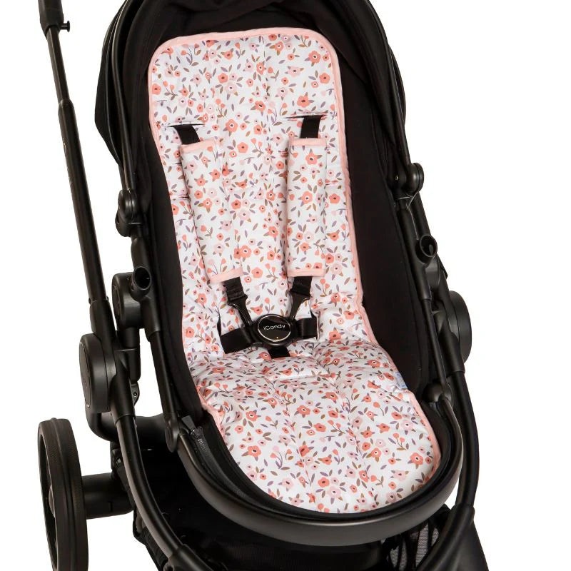 All 4 Ella – Reversible Pram Liner | Floral Bouquet