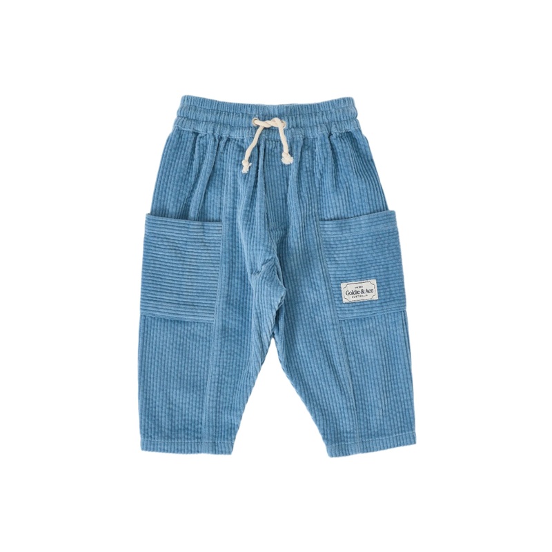 Goldie & Ace – Kit Corduroy Pocket Pant | Duck Egg