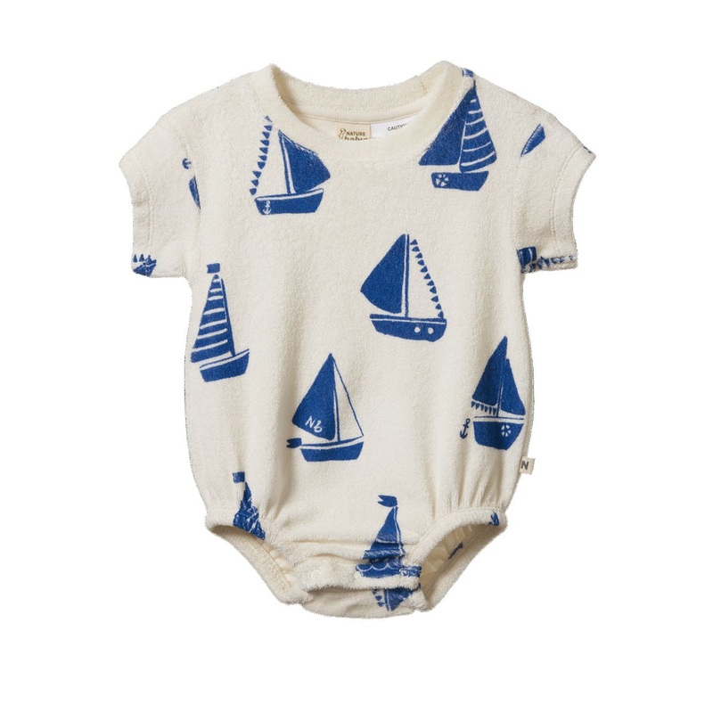 Nature Baby – Juno Romper Terry | Regatta