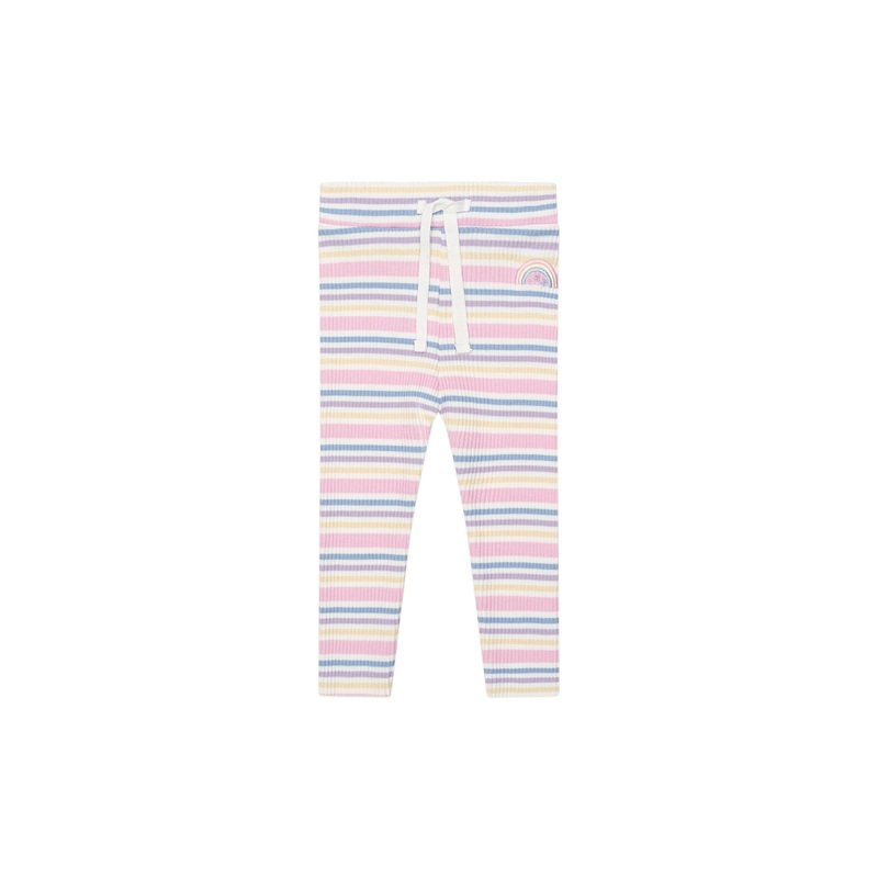 Huxbaby – Rainbow Stripe Rib Legging – HB6219W25